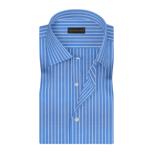 executive blue with white stripes