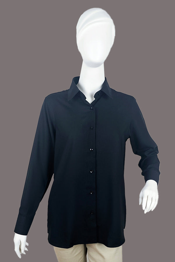 Black Cotton Shirt