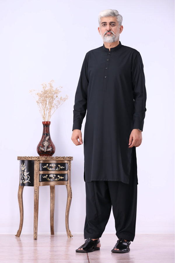 Medium Black Kameez Shalwar