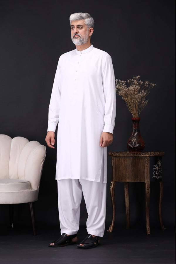 White  Kameez Shalwar